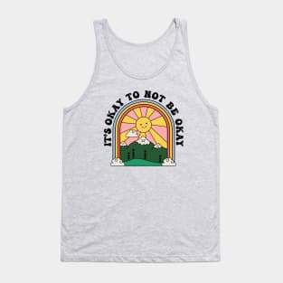 Vintage sun and mountains Tank Top